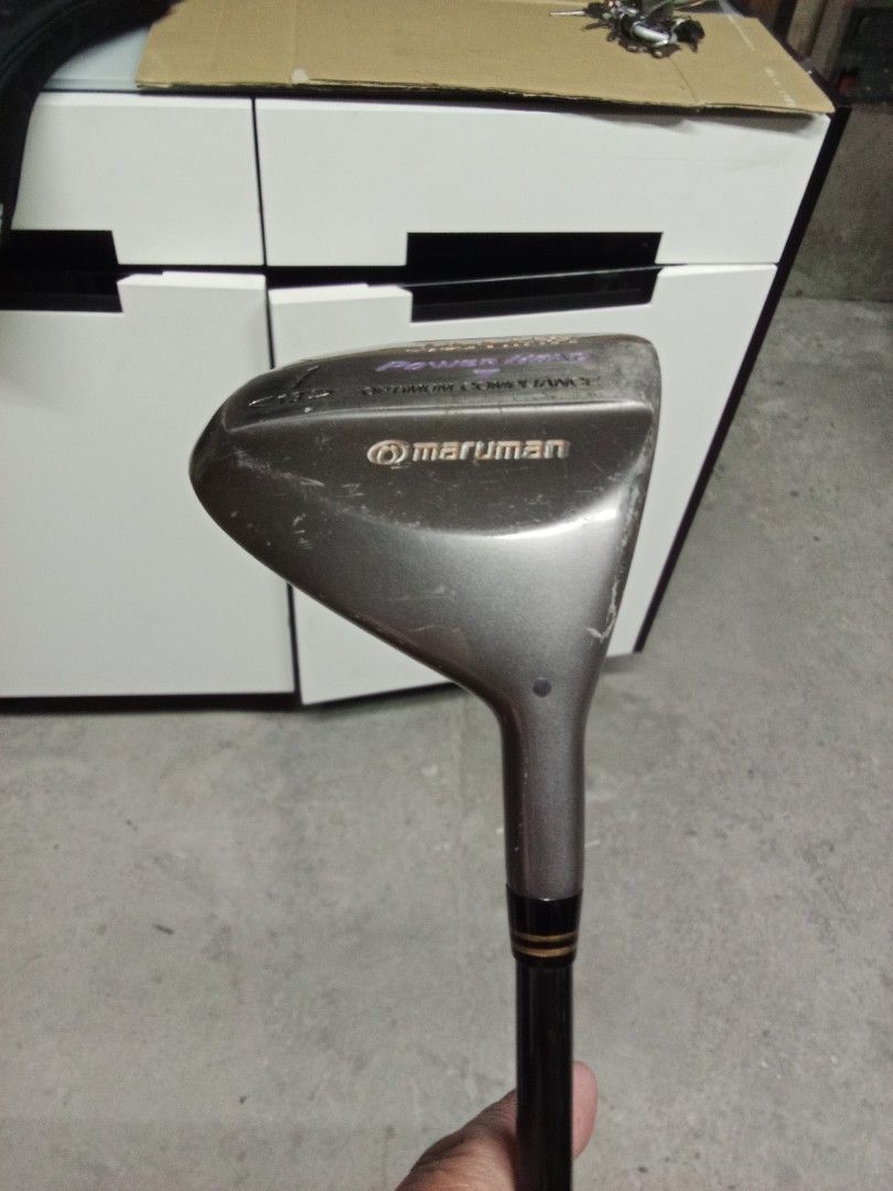 Maruman Titanium Titus Power Head golf driver. Flex L (Category: Golf) located in San Pedro. Submitted by trisheljas_japansurplus (Listing ID 1426339045, Image 2). Description: 📍For Sale📍 Maruman Titanium Titus Power Head golf driver. 👉Brand: Maruman Model/Series: The Parsec 5000 SP Material Partner: Hitachi Flex: L (Ladies) Maruman Golf Grip you can pick up personal sa aming shop Located 📍 Filinvest Homesite barangay bagong silang san pedro 