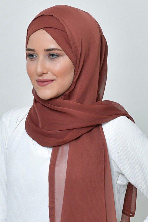 Mocha-Basic Plain Lite Chiffon (Category: Hijabs) located in Kota Kinabalu. Submitted by aisyasells (Listing ID 1426202196, Image 1). Description: Preloved.