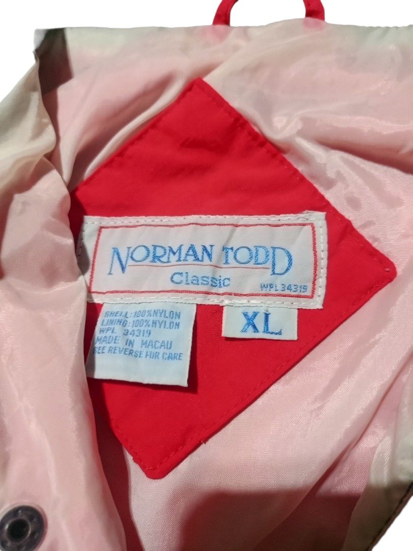 Norman Todd Pepsi NASCAR Jacket XL (Category: Coats, Jackets and Outerwear) located in Tigaon. Submitted by tigaonthrifters (Listing ID 1426324003, Image 3). Description: dimes 26x26.