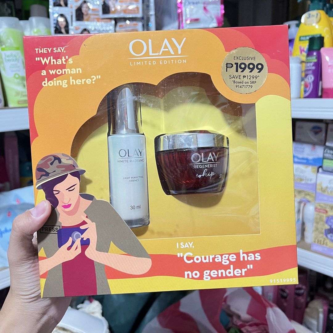 Olay Limited Edition Skincare Set (Category: Face Care) located in Los Banos. Submitted by nicolee.904 (Listing ID 1426329398, Image 1). Description: Original 100% Orig price : ₱1,999.