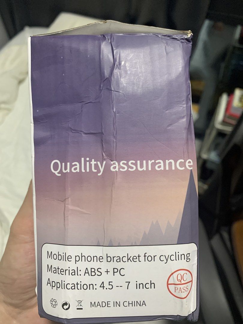 Phone holder for cycling and motor (Category: Cases & Sleeves) located in Manila. Submitted by capy-harry (Listing ID 1426345722, Image 2). Description: .