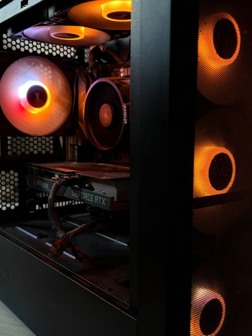 Ryzen 3600, 3060 8GB, B450M, 16GB Gaming PC