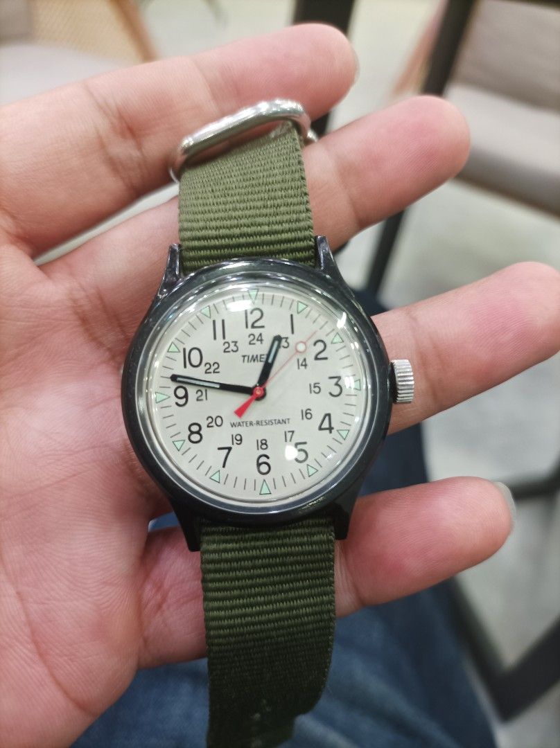 Timex MK1 36mm (Category: Men's Watches) located in Cebu City. Submitted by mac_j003 (Listing ID 1426221376, Image 1). Description: Used in excellent condition..