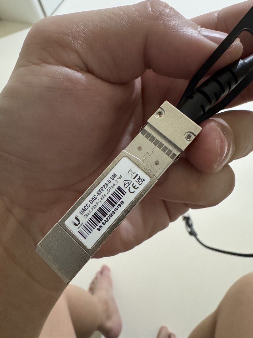 UACC-DAC-SFP28-0.5M Direct Attach Cable405993481737359361