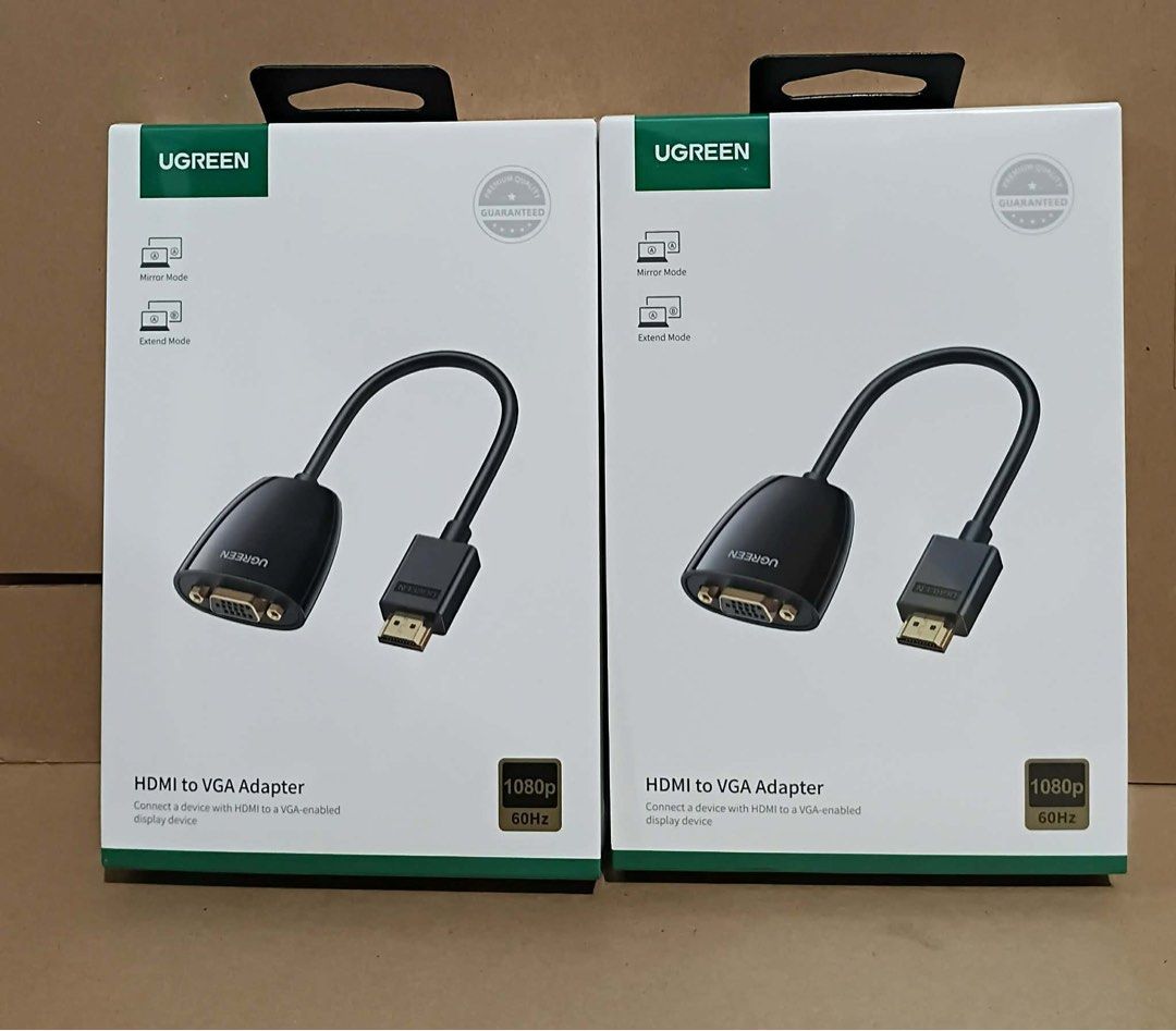 UGREEN HDMI to VGA Adapter 25cm (Category: Cables & Adaptors) located in Manila. Submitted by mxrx_ (Listing ID 1426329048, Image 3). Description: .