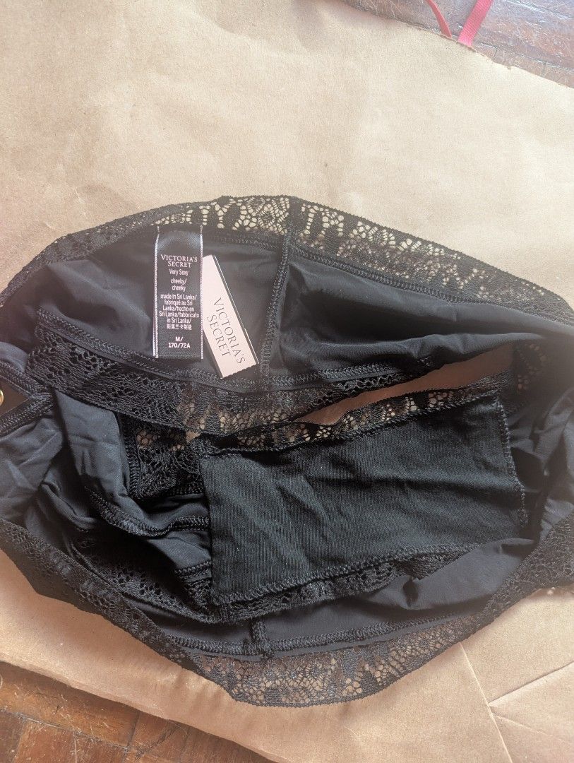 Victoria's Secret underwear (Category: Undergarments & Loungewear) located in Quezon City. Submitted by mjmixedbag (Listing ID 1426248659, Image 3). Description: with free VS paper bag brand new USA medium.