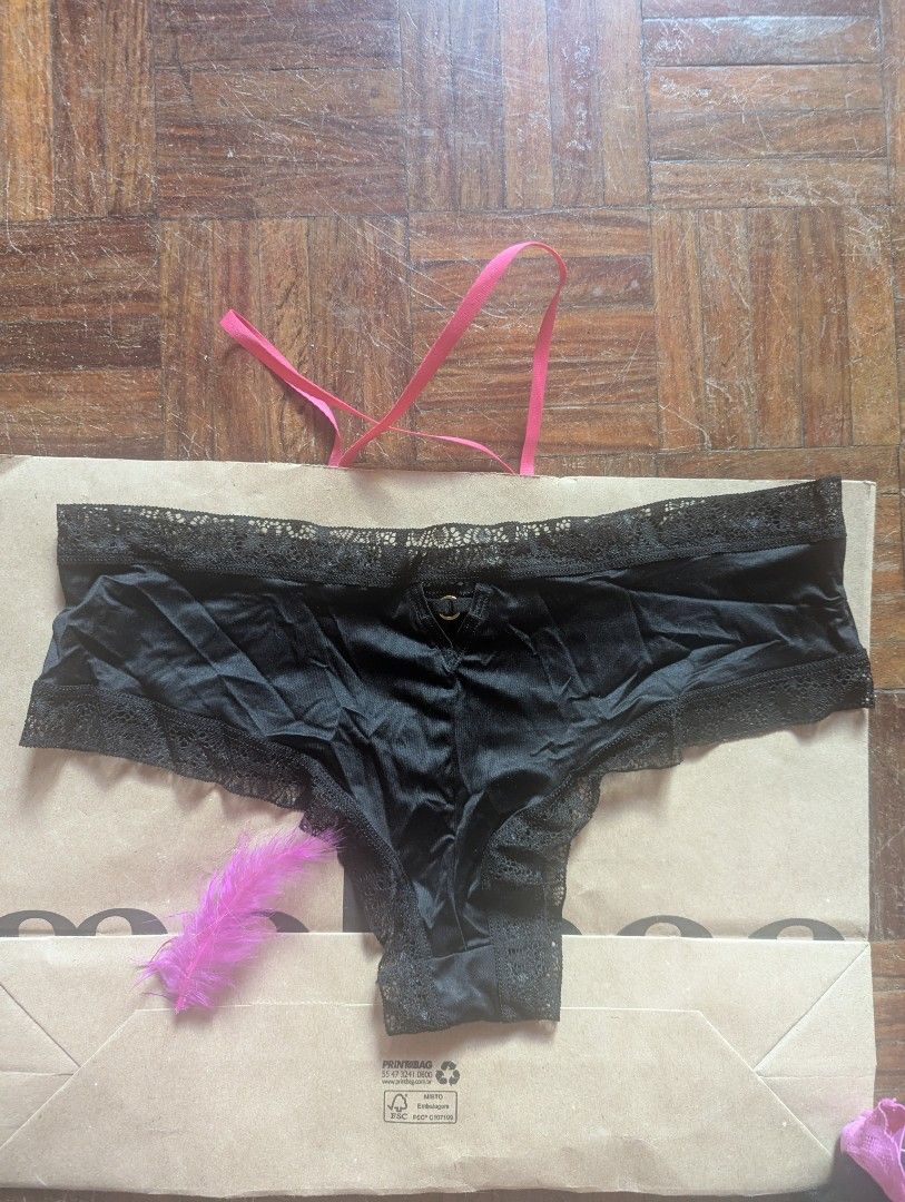 Victoria's Secret underwear (Category: Undergarments & Loungewear) located in Quezon City. Submitted by mjmixedbag (Listing ID 1426248659, Image 2). Description: with free VS paper bag brand new USA medium.