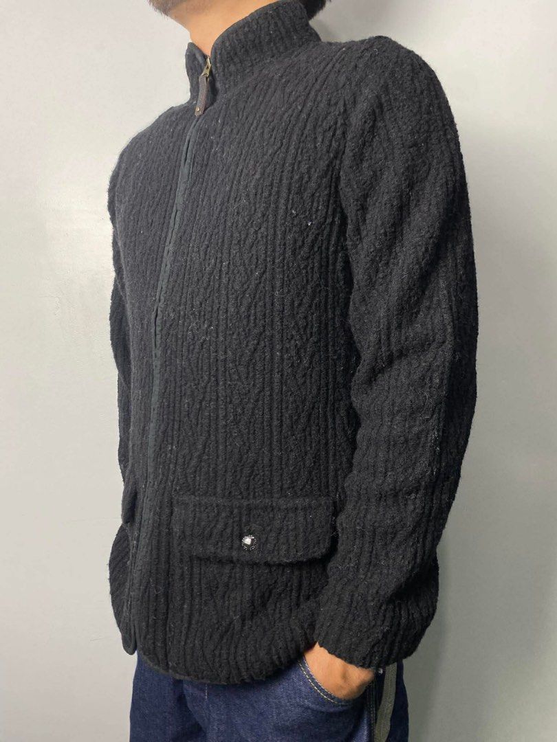Vintage Filson Spyder Cable Zip Jacket (Category: Coats, Jackets and Outerwear) located in Baguio. Submitted by themgarbage (Listing ID 1426326118, Image 2). Description: Condition:Great Size tagged:M Width:20 Length:27 Shoulders:15 Sleeves:25.