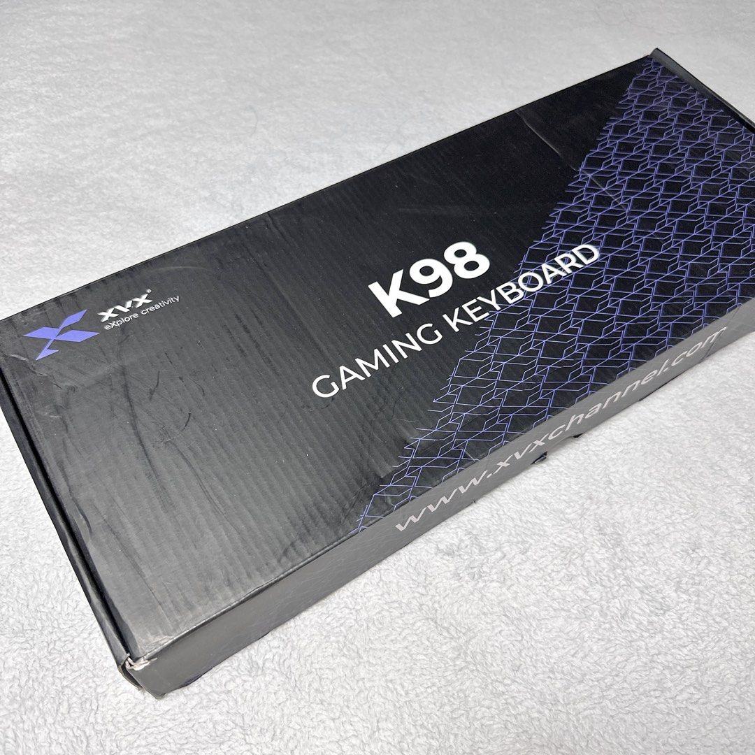 XVX K98 Gaming Keyboard (Category: Computer Keyboard) located in Paranaque City. Submitted by hershey_august (Listing ID 1426358658, Image 2). Description: Trimode connectivity .