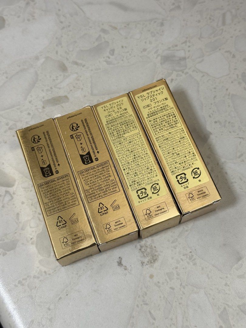 YSL Loveshine Lippies (Category: Makeup) located in Quezon City. Submitted by favesforless (Listing ID 1426214610, Image 3). Description: All Brand new Never used Bought in YSL Boutique in Japan 2500 each Can give lower price if you get more than 1.