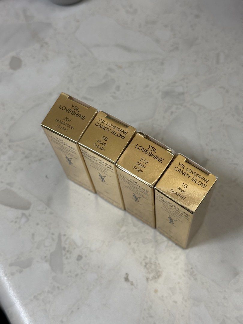 YSL Loveshine Lippies (Category: Makeup) located in Quezon City. Submitted by favesforless (Listing ID 1426214610, Image 2). Description: All Brand new Never used Bought in YSL Boutique in Japan 2500 each Can give lower price if you get more than 1.