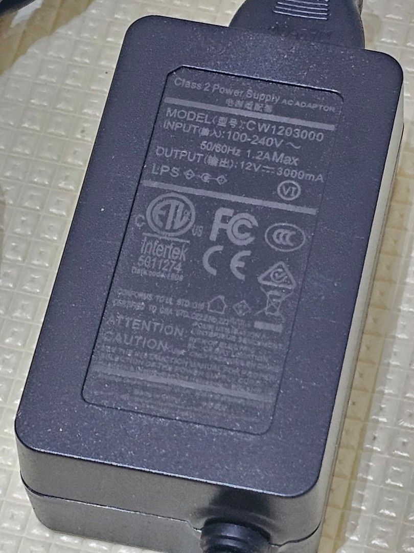 12v 3000mA AC Adapter405992799942758401