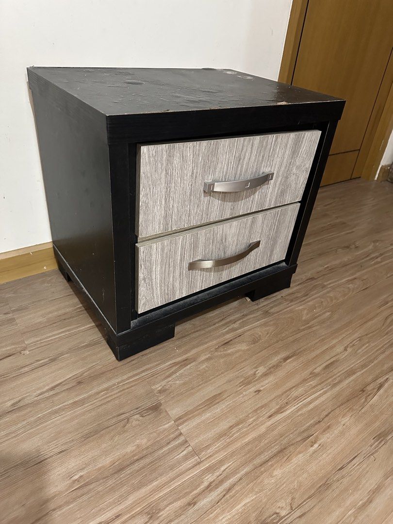 Rush Sale!!!! Pre-loved heavy duty Bedside Table (Category: Shelves, Cabinets & Racks) located in Quezon City. Submitted by khaleesitargaryen_08 (Listing ID 1426389358, Image 1). Description: Loc: Tandang Sora corner Mindanao Ave. QC Pre-loved heavy duty Bedside table Dimension: (L)25.5x(W)15.5x(H)20 inches Php3000/pc Only Legit interested buyers will be entertained. .