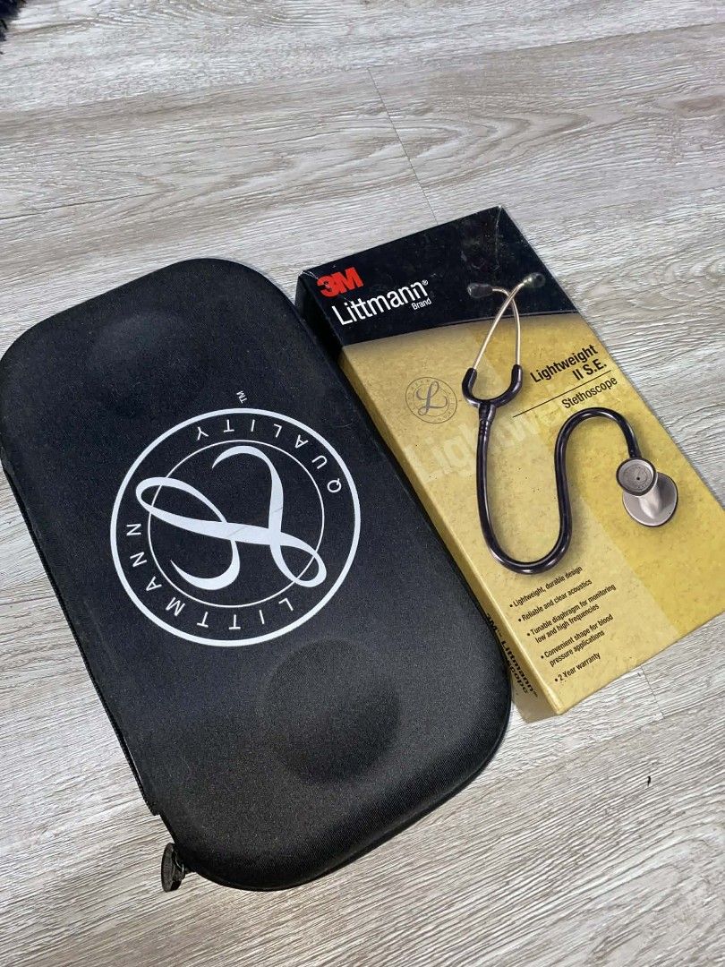 3M Littmann Lightweight II SE Stethoscope (Category: Medical Supplies & Tools) located in Manila. Submitted by wisephoenix-f55f (Listing ID 1426581065, Image 3). Description: Ceil Blue Littmann Lightweight II S.E. Never Used This stethoscope is in pristine condition—strictly unused stock. The Ceil Blue color is perfect for a clean, professional look in the clinic or hospital. ​Condition: 10/10 (New) ​Reason for Selling: Unused stock / Just stored