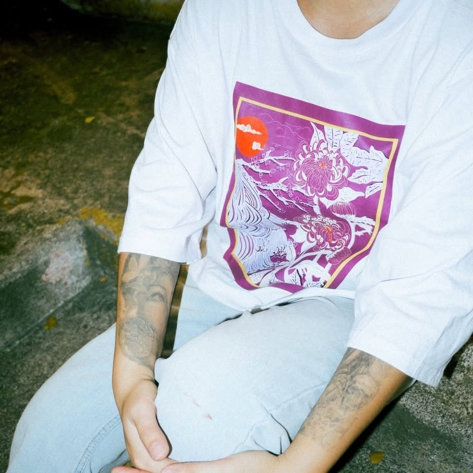 Artist-Designed White Graphic Shirt (Category: Shirts) located in Cagayan de Oro. Submitted by offanglesandcolors (Listing ID 1426442375, Image 2). Description: This shirt is print-on-demand 🌱 Each shirt is printed just for you, which means production can take 1–3 weeks depending on: • the type of shirt you choose • whether you want it cropped or regular length 👕 Fit & Customization • You can choose any size • Option for cropped or regular • Sh