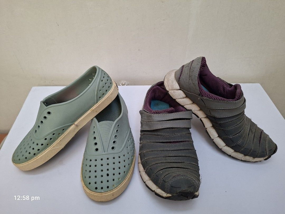 Assorted Shoes (Category: Sneakers) located in Paranaque City. Submitted by chebureche (Listing ID 1426433608, Image 3). Description: DeclutteringAssorted Shoes Price per shoe Take all at Php125 Lacoste - size 5 Puma - Size 6 Native - 5 As is condition.