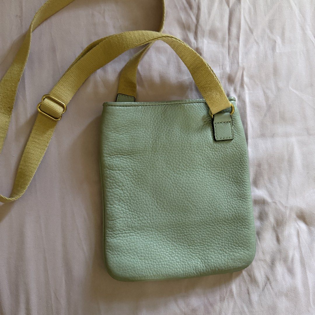 Authentic Michael Kors Light Blue Leather Crossbody Bag (Category: Cross-body Bags) located in Manila. Submitted by dyjamie (Listing ID 1426449772, Image 3). Description: 100% Authentic Flaws on the photos Pls manage expectations .