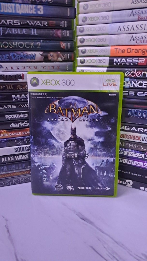 Batman: Arkham Asylum - Xbox 360 (Category: Xbox) located in Muntinlupa City. Submitted by echo.066 (Listing ID 1426536234, Image 1). Description: FOR SALE XBOX 360 CD GAME 700 PHP BATMAN ARKHAM ASYLUM NTSC-J MINT CONDITION AVAILABLE FOR DELIVERY VIA LALAMOVE AVAILABLE FOR SHIPPING VIA J&T EXPRESS MODE OF PAYMENT : BANK / GCASH / MAYA MUNTINLUPA CITY LOCATION .