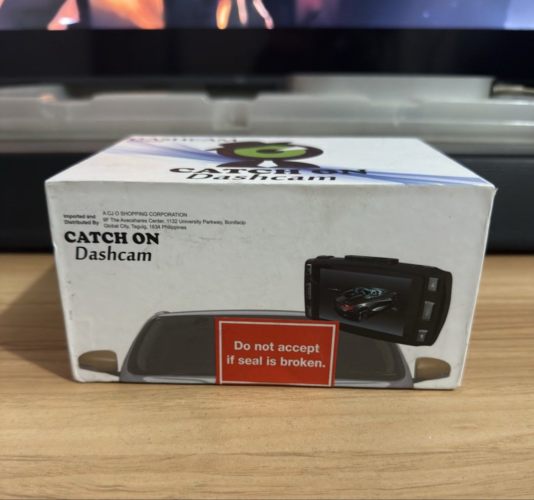 Catch On Dashcam (Category: Video Cameras) located in Manila. Submitted by jubabyangels (Listing ID 1426562161, Image 2). Description: Catch On Dashcam - sealed Sampaloc manila 2.5k.
