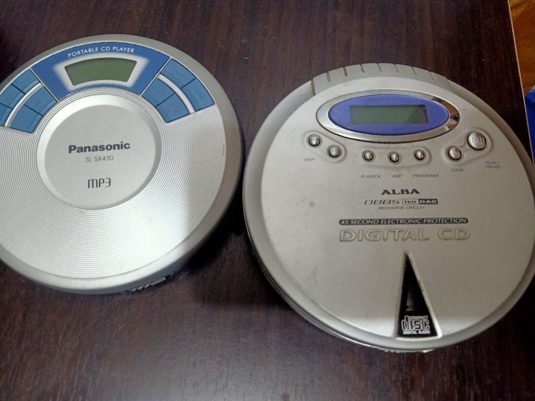 CD player (Category: Portable Music Players) located in Las Pinas. Submitted by the_recycle_shop (Listing ID 1426538847, Image 1). Description: Both not working Panasonic no power Alba power ok not playing Selling as is or defective .