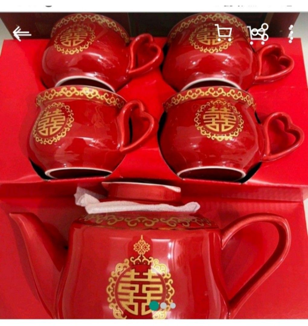 Chinese Wedding Tea Set - Brand New453833726614589440