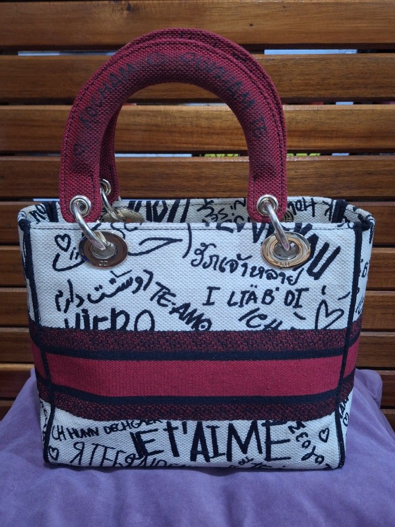 Christian Dior Lady D-Lite Dioramour (Category: Shoulder Bags) located in Puerto Princesa. Submitted by jercksthrift (Listing ID 1426512391, Image 2). Description: Christian Dior Lady D-Lite Dioramour , Excellent Condition need cleaning item is thrifted/ukay missing sling lace .