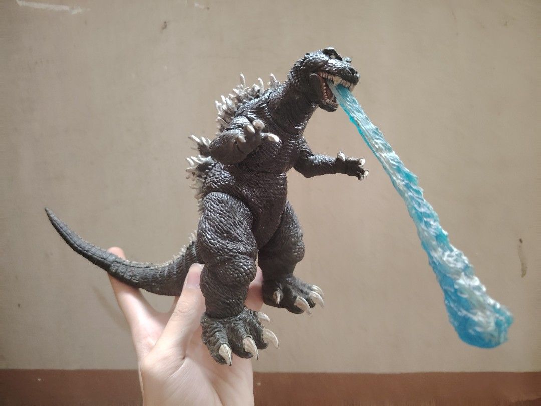 Customize neca Gmk Godzilla Action Figure with Atomic Breath (Category: Figurines & Statues) located in Pasay City. Submitted by mikmik69 (Listing ID 1426416727, Image 1). Description: This is a customized gmk godzilla that comes with Atomic breath part.
