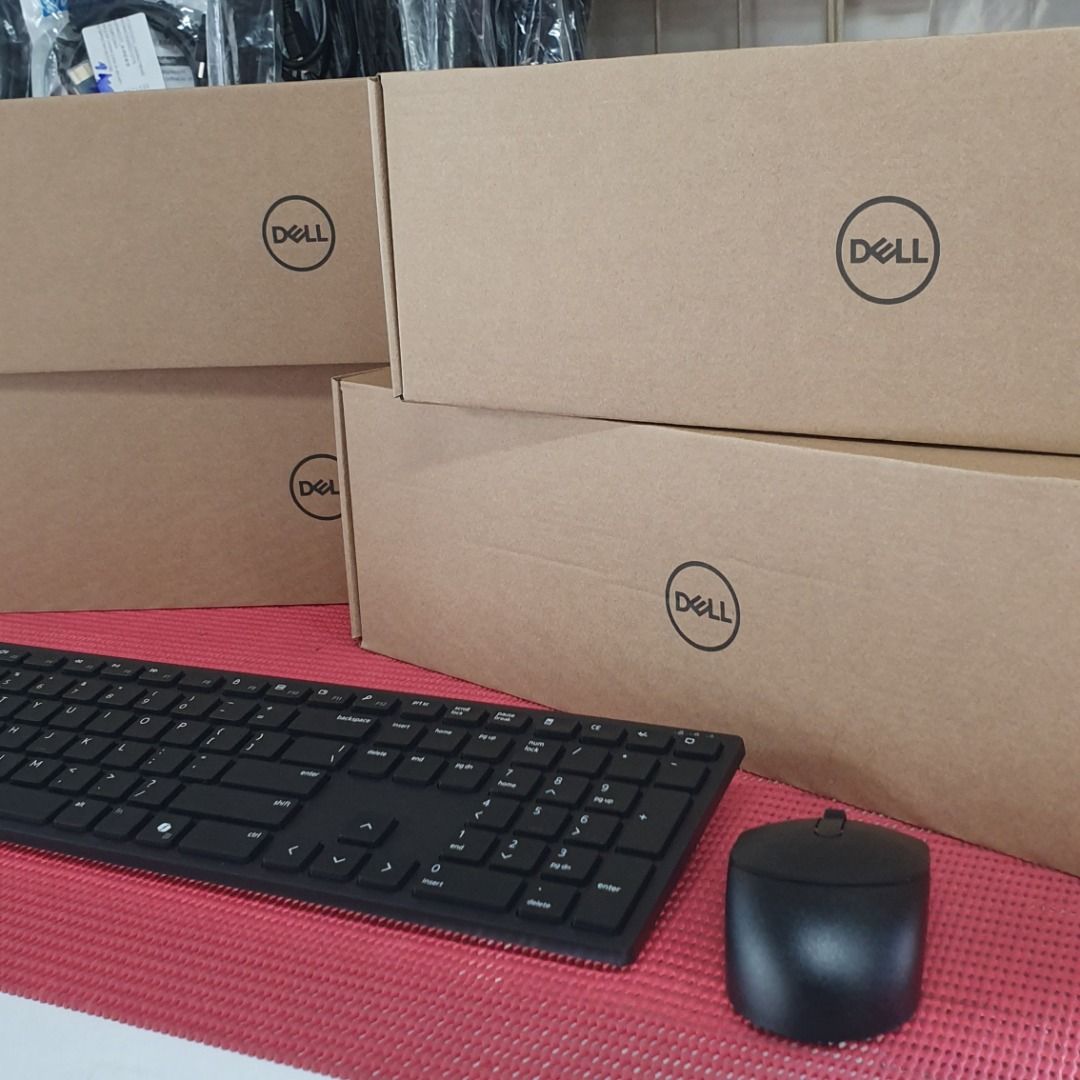 DeLL Pro wireless keyboard and mouse - new (Category: Computer Keyboard) located in Mandaluyong City. Submitted by mir-online (Listing ID 1426436797, Image 2). Description: For Sale Brand New with box and accessories - Original DeLL Pro KM5221w Keyboard/Mouse Combo Set - single 2.4ghz USB wireless receiver - US standard Full size Keyboard with numpad - 12 programmable keys ( F1-F12) - Battery included - Compatible with any device ( Apple/windows/