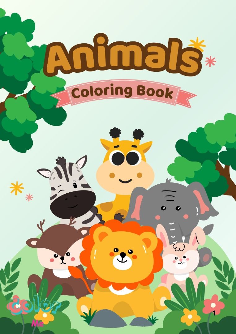 Digital Coloring Books (Category: Children's Books) located in Baroy. Submitted by suzannejean (Listing ID 1426412769, Image 2). Description: Let your child explore the amazing world of animals through creativity and fun! This Animals Coloring Book is perfect for kids who love animals and enjoy coloring. Inside this book, children will find cute and easy animal illustrations that are fun to color and help develop creativity, focus, and fine motor
