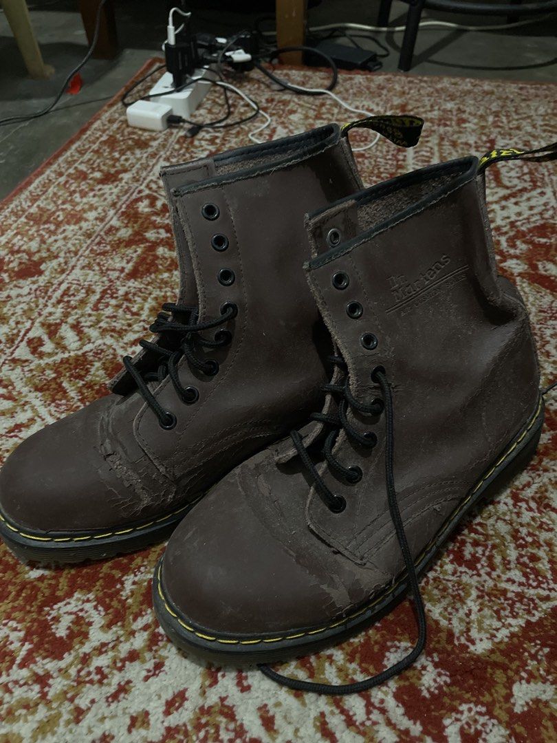 Dr. Martens Brown Boots (Category: Boots) located in Dumaguete. Submitted by raspberrypepsi (Listing ID 1426576880, Image 1). Description: .