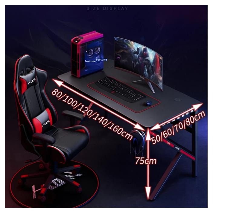 Ergonomic Gaming Desk Table | Professional Gaming Desk Table | Modern ...