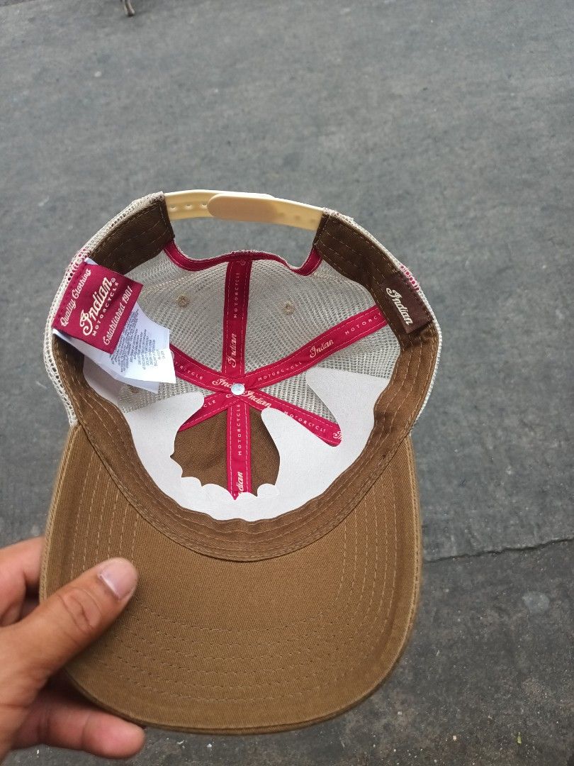 FOR SALE INDIAN MOTORCYCLE NET CAP (Category: Caps & Hats) located in Manila. Submitted by ashlhen23 (Listing ID 1426421612, Image 3). Description: FOR SALE INDIAN MOTORCYCLE NET CAP BRND NEW LEGIT PRICE 1000 + SHIP PAYMENT FIRST MOP G CASH SHIPPING VIA LBC PICKUP BRANCH LALAMOVE LOC MANILA.