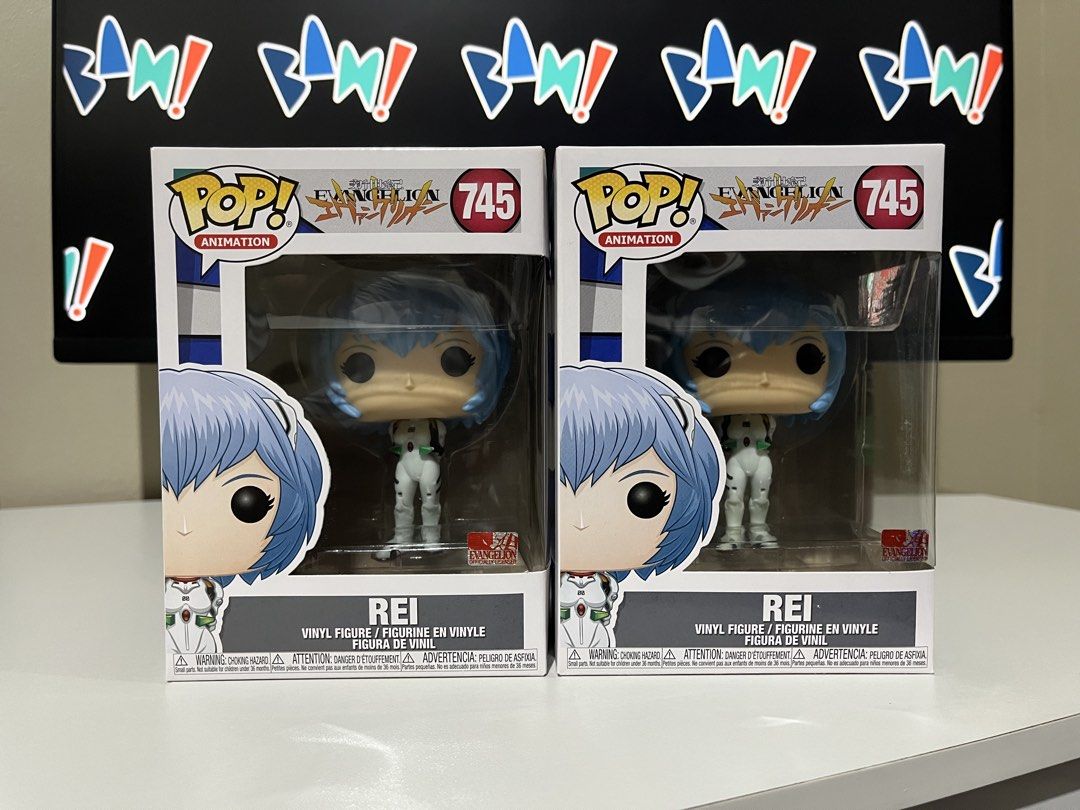 Funko Pop! Evangelion #745 Rei (Category: Figurines & Statues) located in Cavite. Submitted by bamfigures (Listing ID 1426501098, Image 1). Description: Funko Pop! Evangelion #745 Rei Ayanai .