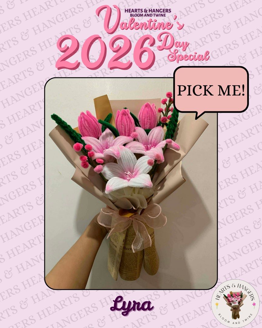 Fuzzy wire Bouquet (Category: Flowers & Bouquets) located in Manila. Submitted by ninarayned57350 (Listing ID 1426493648, Image 3). Description: price starts at ₱449.