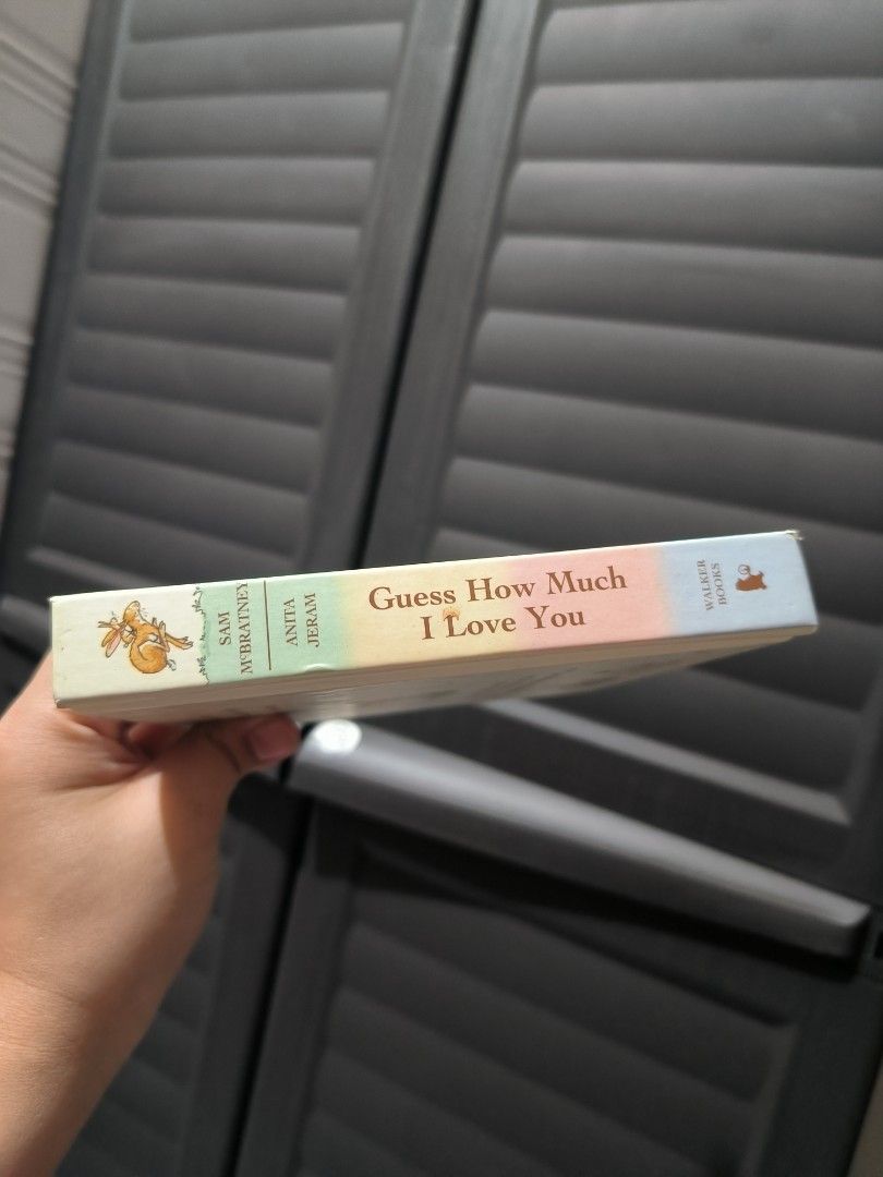 Guess How Much I Love You Book (Category: Storybooks) located in Dasmarinas. Submitted by chscollections (Listing ID 1426579183, Image 3). Description: Obvious flaws are seen in photos Book preview shown in photos 💸 Gcash 🚚 J&T, Lalamove, Shapi co 📌 Dasmarinas, Cavite.