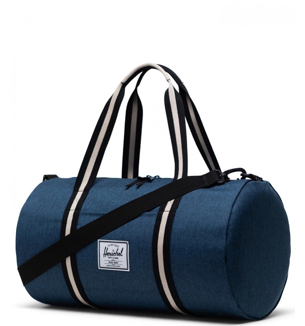 Herschel Supply Co. Duffle Bag (Blue) (Category: Sling Bags) located in Makati City. Submitted by ja_declutters (Listing ID 1426498045, Image 1). Description: Good as new Authentic/Original Guaranteed.