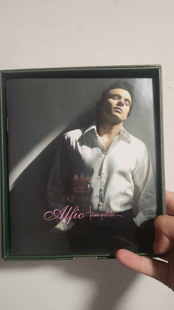 High Society Alfio Tranquillita CD (Category: CDs & DVDs) located in Mandaluyong City. Submitted by dansan69 (Listing ID 1426387781, Image 2). Description: Minor scratches on the case, nothing else. Feel free to ask photos for it. Untested. We don't have a CD player to test anymore. 🛑Delivery is shouldered by the buyer. - Lalamove / J&T 🛑Payment - GCash / GOTyme.