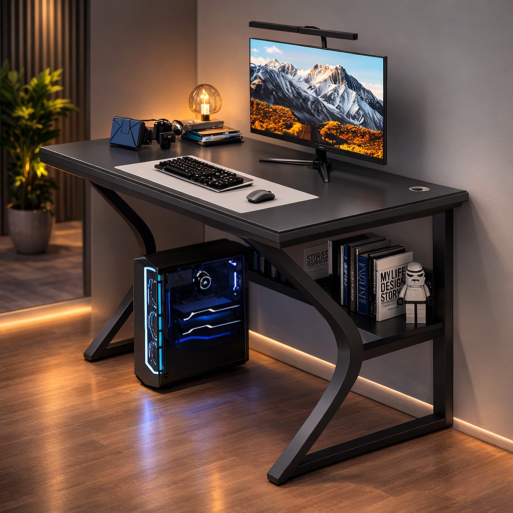 Home Office Computer Desk | Home Office Computer Desk | Study Room ...