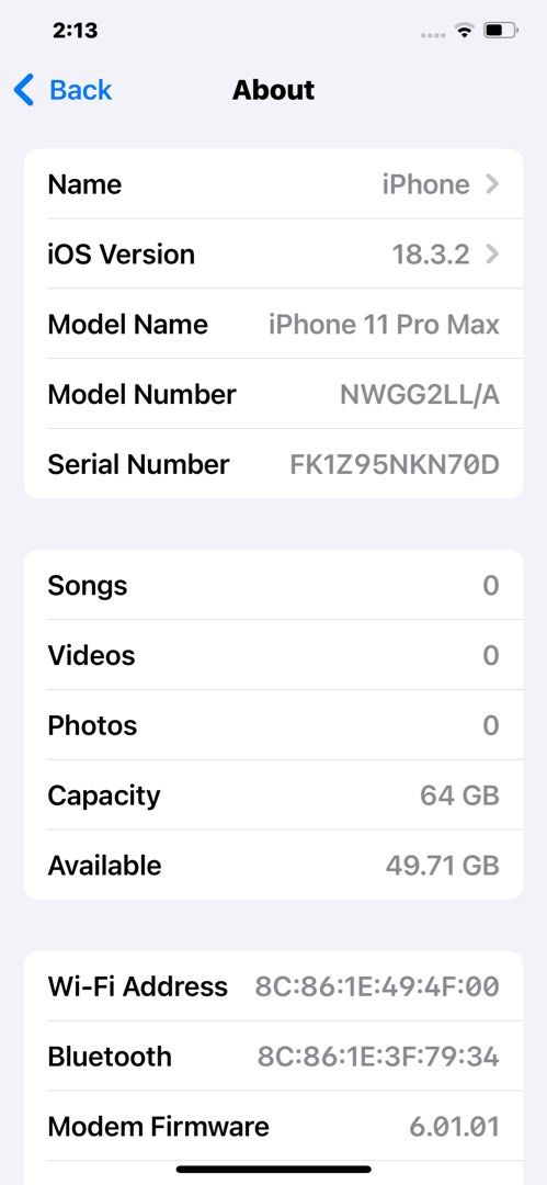 iPhone 11 Pro Max (locked to TMobile) (Category: iPhone 11 Series) located in Muntinlupa City. Submitted by pamxdl (Listing ID 1426487602, Image 3). Description: iPhone 11 Pro Max Locked to T-Mobile (Can be unlocked in the US) or you can just use it without a SIM card. Selling for P8,000. RFS: Extra phone, I used a GPP chip to use it in the PH years ago..