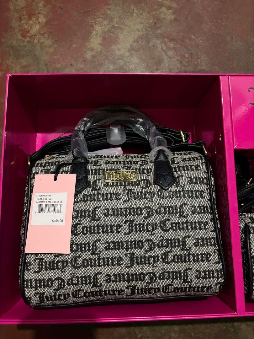 JUICY COUTURE MOMMY & ME SET (Category: Shoulder Bags) located in Manila. Submitted by swimseas_mnl (Listing ID 1426441064, Image 2). Description: Brand neww! Super good deal na to. Message me .