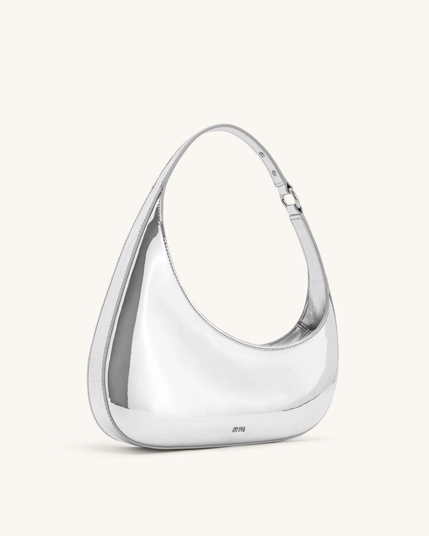 JW Pei Harlee Shoulder Bag (Silver) (Category: Shoulder Bags) located in Quezon City. Submitted by treasurededit (Listing ID 1426570257, Image 2). Description: Authentic Used once for an event Retails for 6,100.