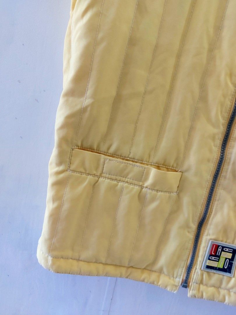 Lapagayo Holland Yellow Vest (Category: Sleeveless) located in Tanauan. Submitted by solanaclassics (Listing ID 1426528742, Image 3). Description: — fits medium to large — MOP: Gcash | fast shipping — in good condition but selling for a very low price to make space in my closet ♡ 🛍 help me declutter and feel free to send a message if you wish to negotiate the price :).