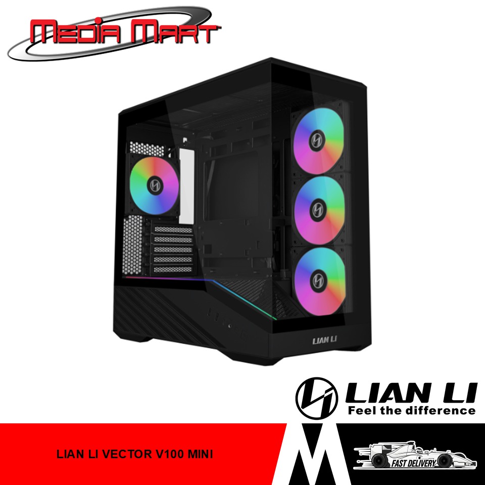 LIAN LI VECTOR V100 MINI | M-ATX CASE, Computers & Tech, Parts ...