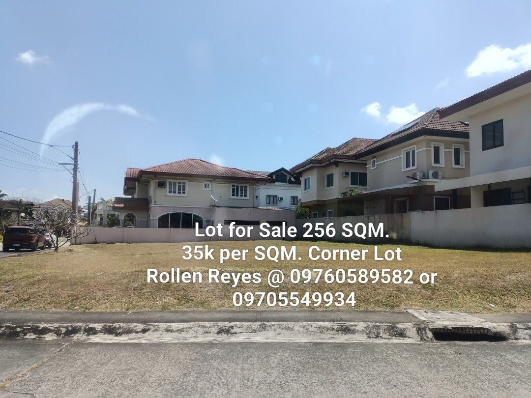 Lot for Sale (Category: Lot) located in Santa Rosa. Submitted by rollenreyes081080 (Listing ID 1330005567, Image 2). Description: 🏡 Lot for Sale – South Forbes, Silang, Cavite 📍 Property #1 📐 Lot Size: 256 SQM. Corner 💰 Price per SQM: ₱35k per SQM. 💵 Total Price: ₱8,960,000 Property #2 📐 Lot Size: 211 SQM Corner 💰 Price per SQM: ₱35,000 💵 Total Price: ₱7,385,000 Morning Sun ✅ Prime location in South Forbes ✅ Ideal for residential or inves