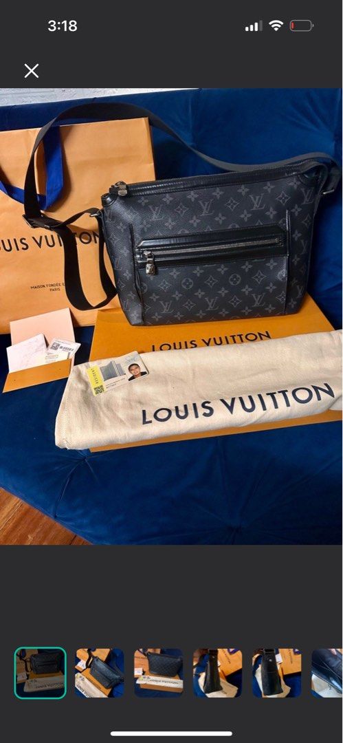 Louis Vuitton Odyssey Messenger Bag ASPACK (Category: Luxury Bags & Wallets) located in Quezon City. Submitted by _legitAF (Listing ID 1426526149, Image 3). Description: For sale only!! Louis Vuitton Odyssey Pm Monogram Eclipse 9.2/10 Condition Complete with receipt Retails around 160k Authentic Money back!! Meet up preferably in Sun Residences Condo, QC area .