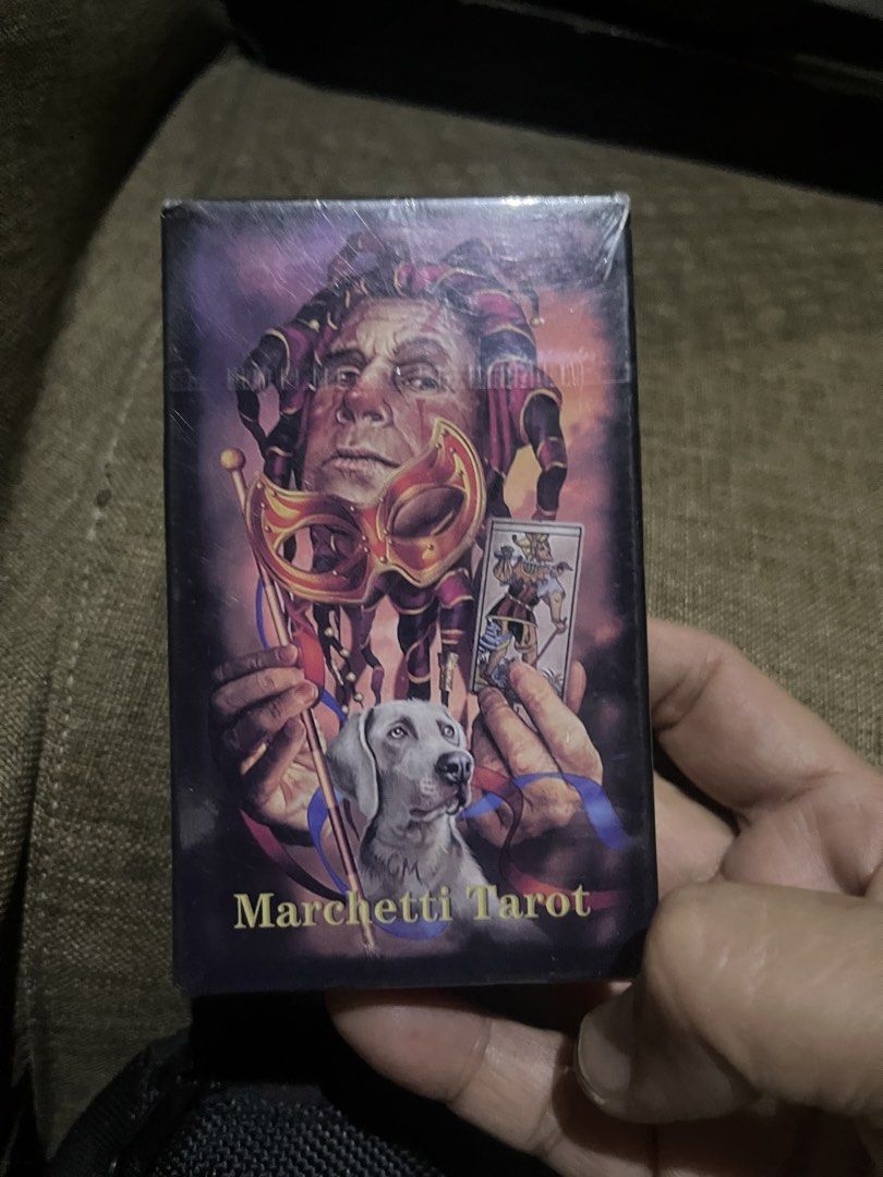 Marchetti Tarot Deck (Category: Card Packs) located in Pasay City. Submitted by beye01 (Listing ID 1426536562, Image 1). Description: Marchetti Tarot deck. Sealed. Please check out my other items for sale. Thank you..