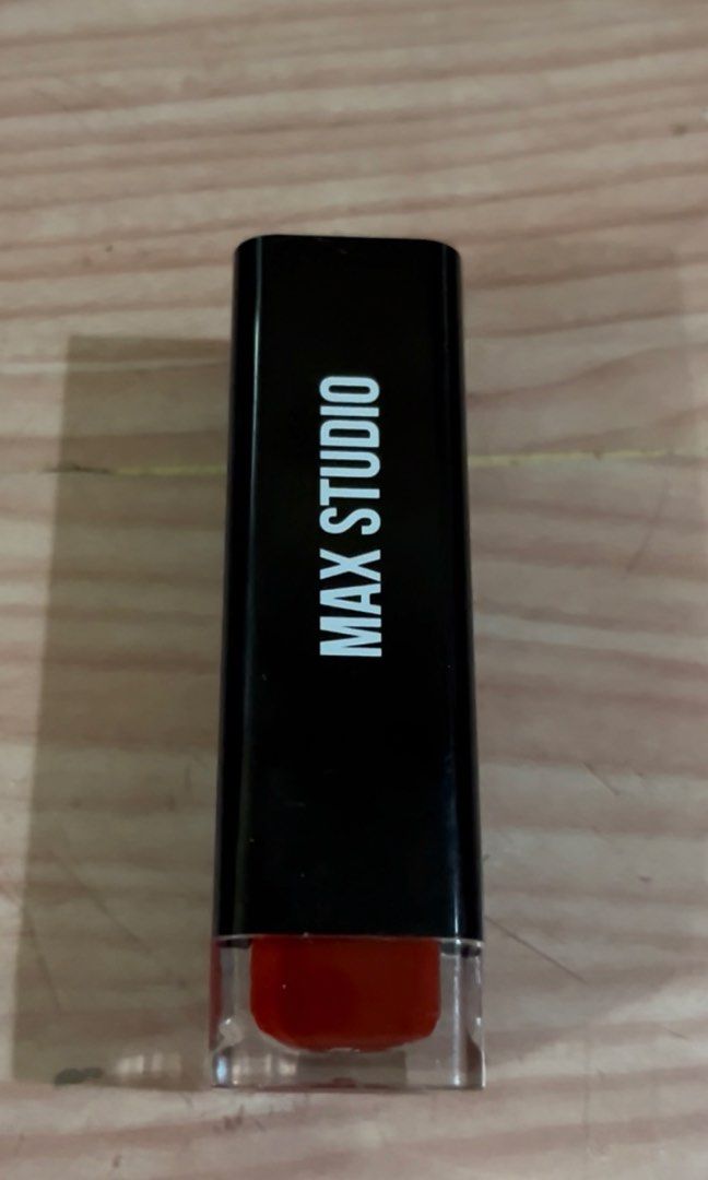 Max Studio Lipstick - Red (Category: Makeup) located in Manila. Submitted by jessalover91631 (Listing ID 1426509103, Image 3). Description: Max Studio Lipstick - Red Loc: sta Cruz Manila Selling price: ₱300.