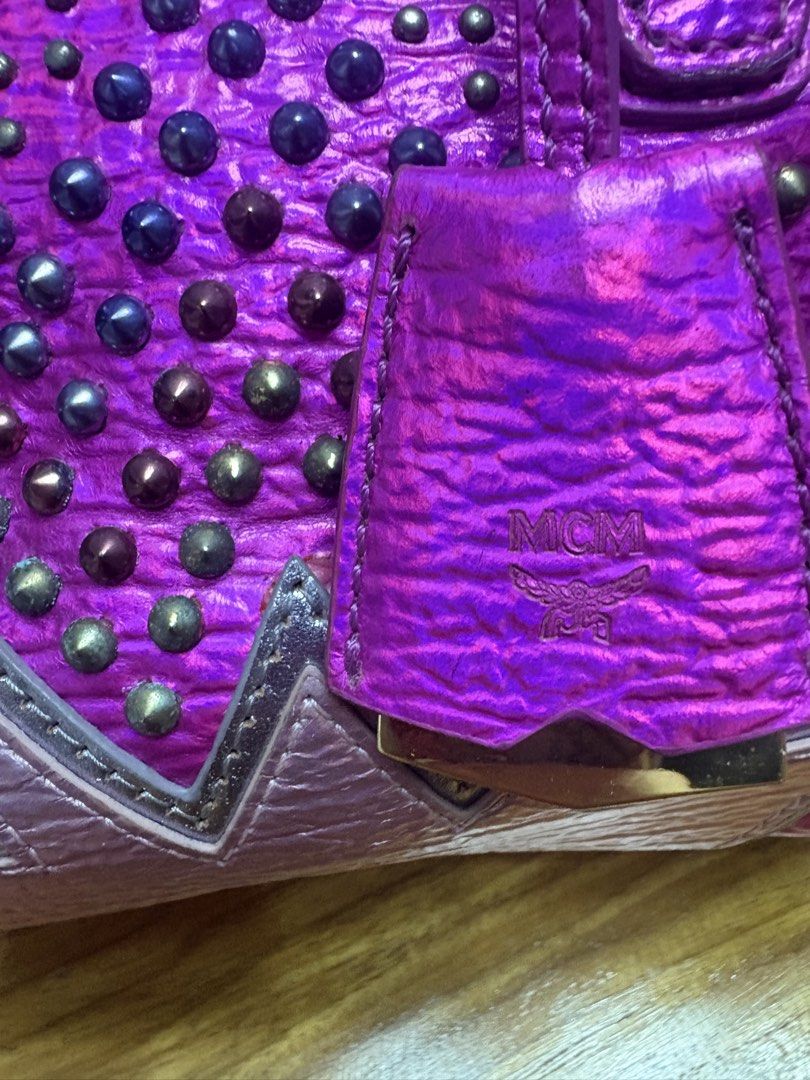MCM Studded Mini Handbag (Category: Luxury Bags & Wallets) located in Paranaque City. Submitted by wildcloud.ad2e5b (Listing ID 1426550208, Image 2). Description: .