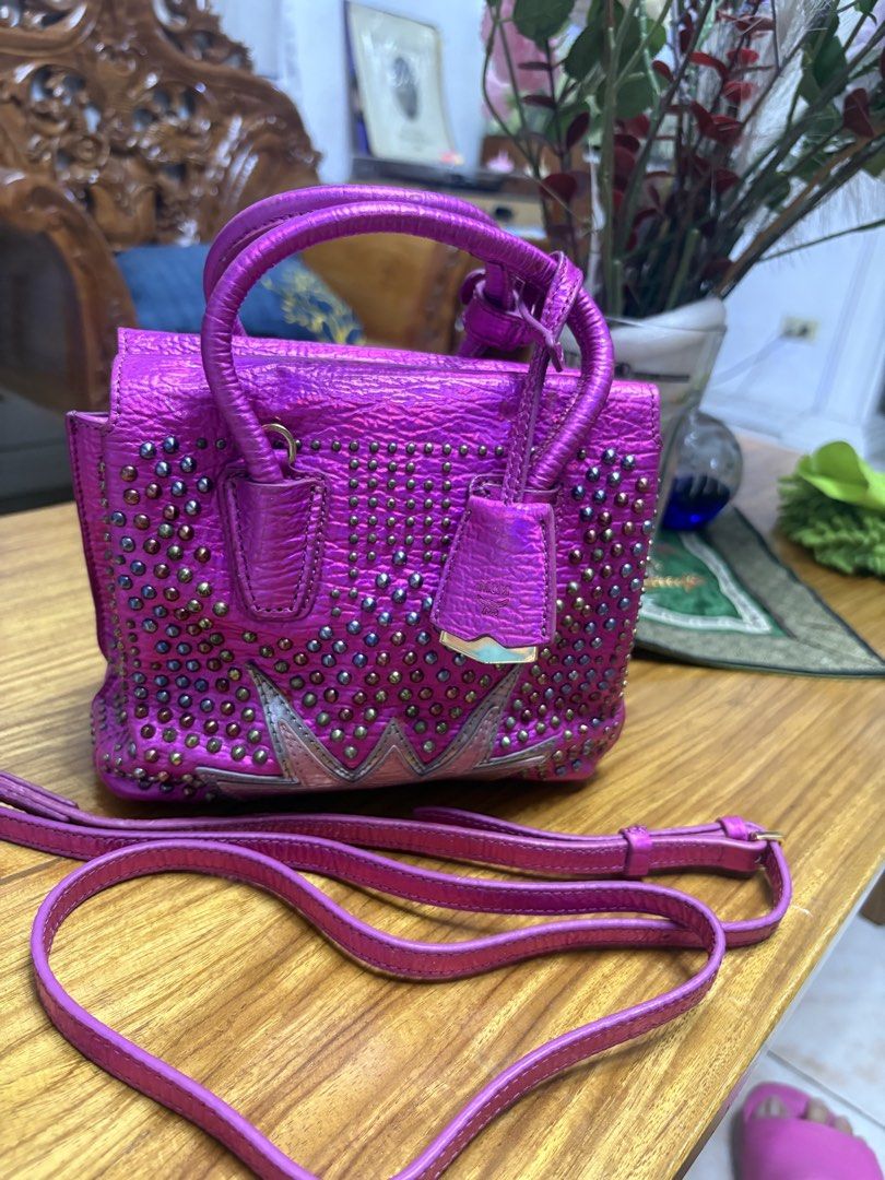 MCM Studded Mini Handbag (Category: Luxury Bags & Wallets) located in Paranaque City. Submitted by wildcloud.ad2e5b (Listing ID 1426550208, Image 1). Description: .