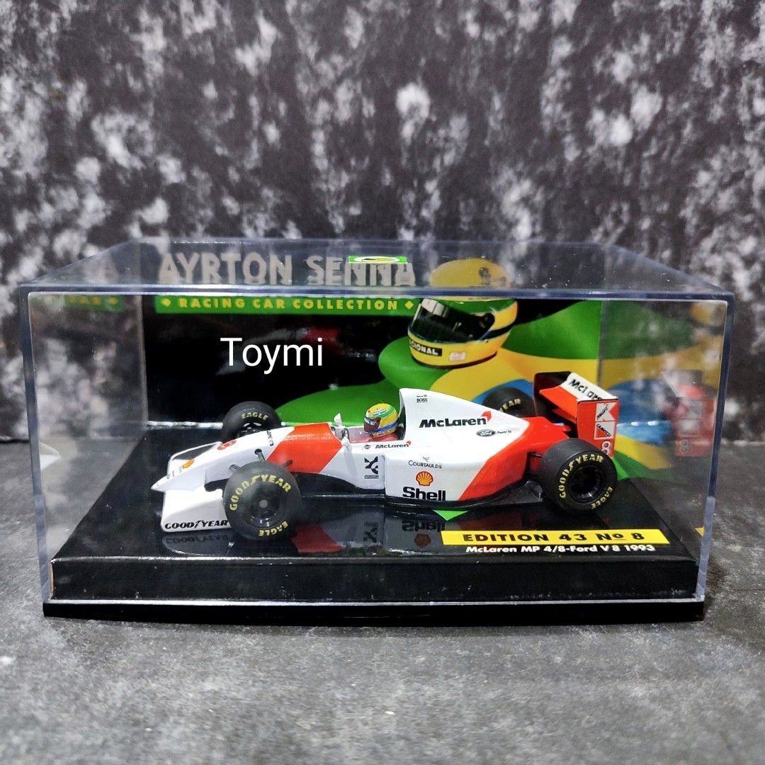 Minichamps 1/43 McLaren Ford MP4/8 - Ayrton Senna 1993 - Miniature De Collection